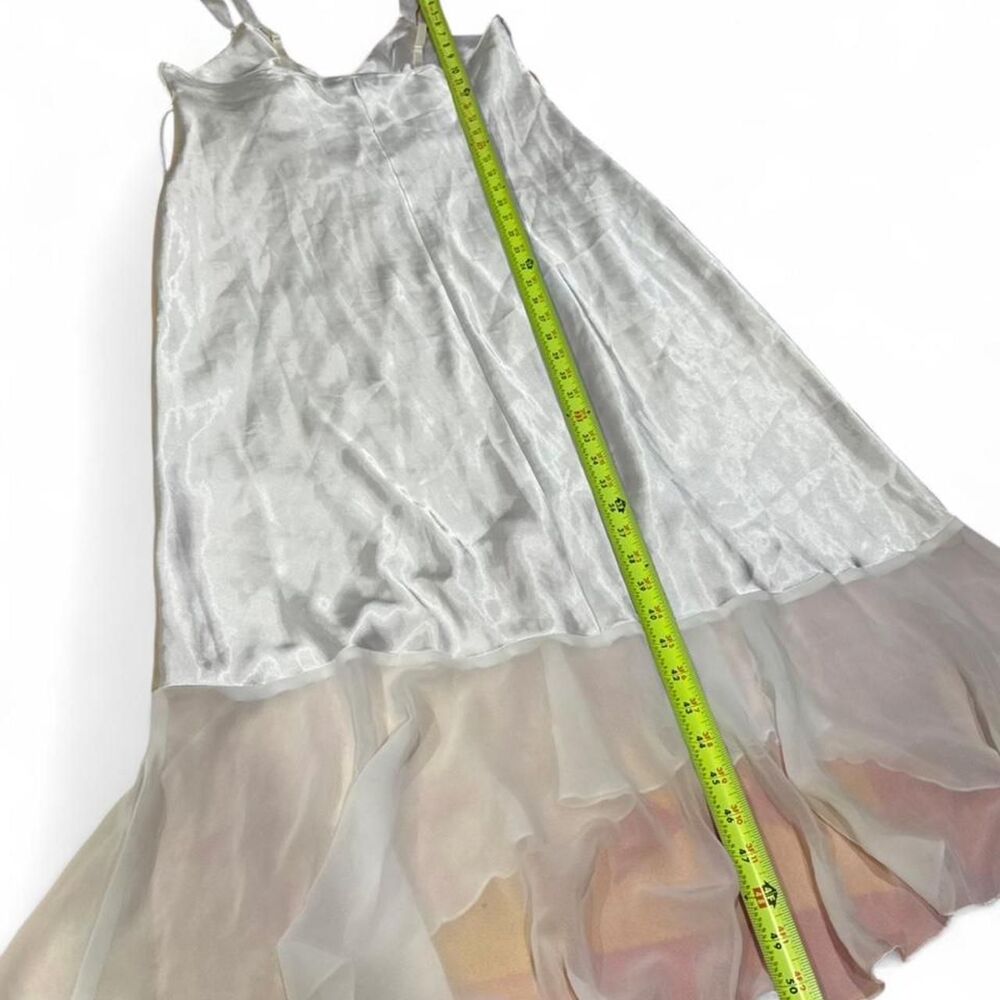 True Vintage Linea Donatella White Lace Nightgown Maxi Dress - Picture 4 of 8